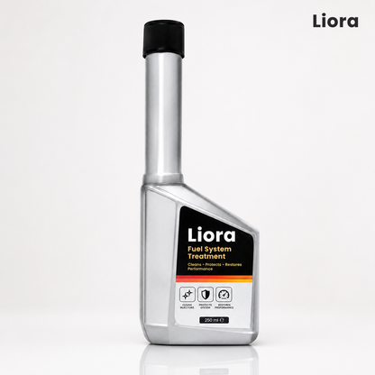 Liora Fuel System Treatment bottle