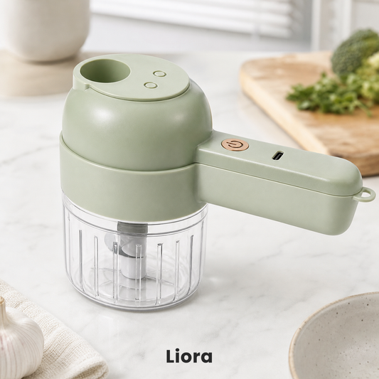 4-in-1 Handheld Electric Vegetable Chopper