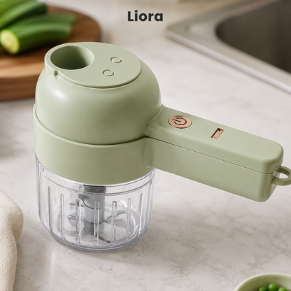 4-in-1 Handheld Electric Vegetable Chopper