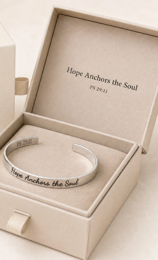Personalized Scripture Sterling Silver Cuff Bracelet