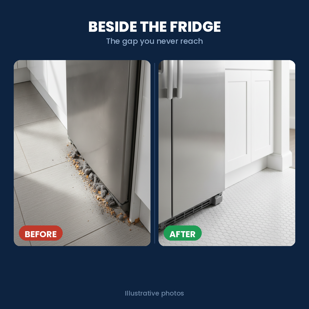Microfiber Gap Duster for Narrow Spaces