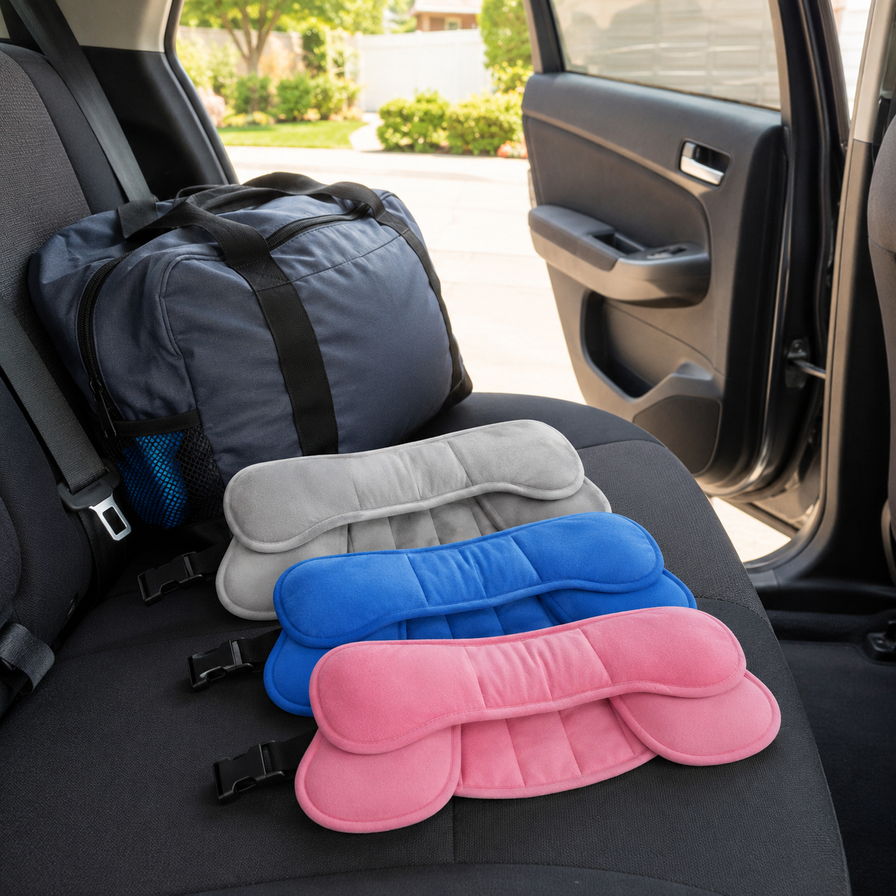 Car Seat Head Support Strap — Keep Their Nap (and Your Front Seat)