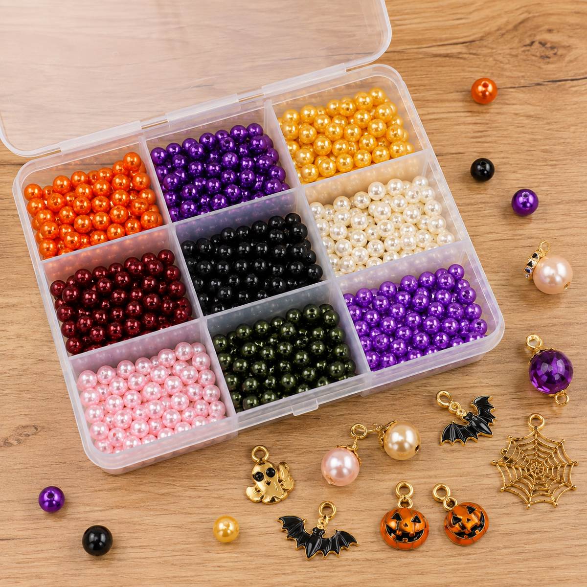 DIY Beaded Halloween Tree Kit — Build Your Own Glowing Tabletop Tree