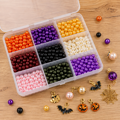 DIY Beaded Halloween Tree Kit — Build Your Own Glowing Tabletop Tree