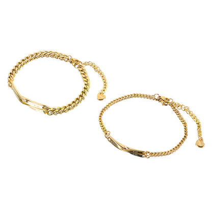 Liora® Personalized Couple Bracelet Set