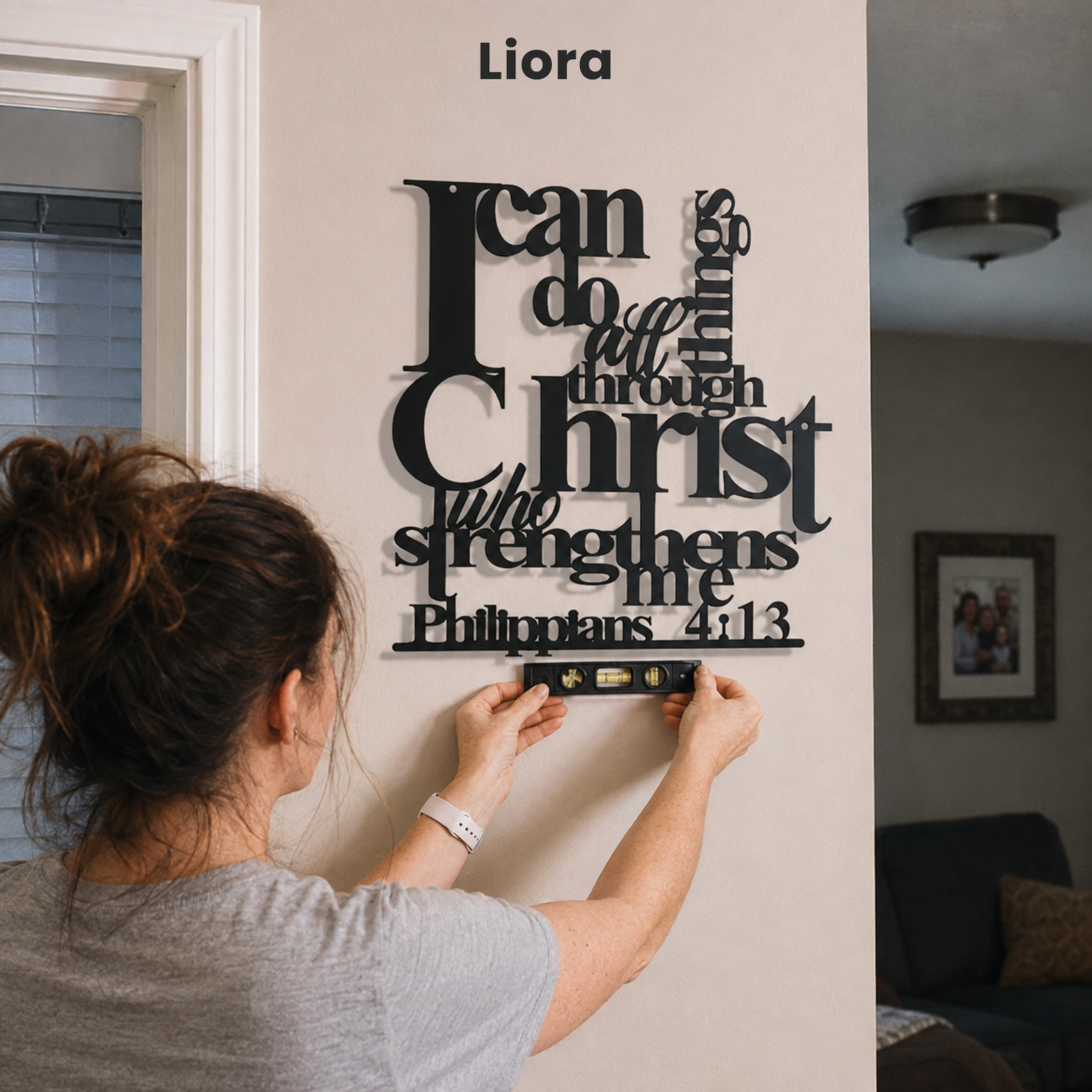 I Can Do All Things — Philippians 4:13 Metal Wall Art