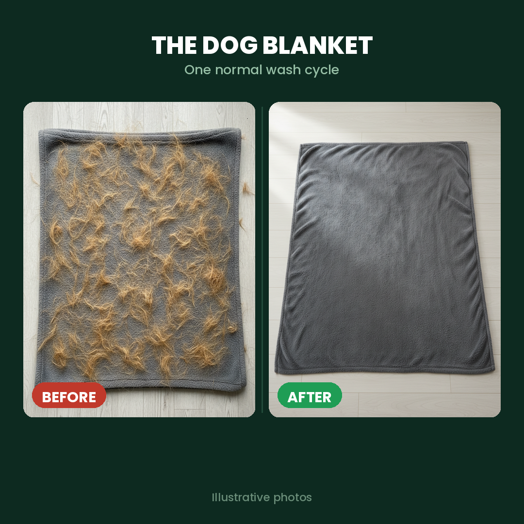 Pet Hair Dissolving Laundry Pods