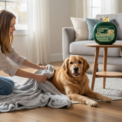 Pet Hair Dissolving Laundry Pods