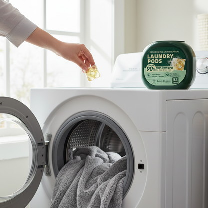 Pet Hair Dissolving Laundry Pods