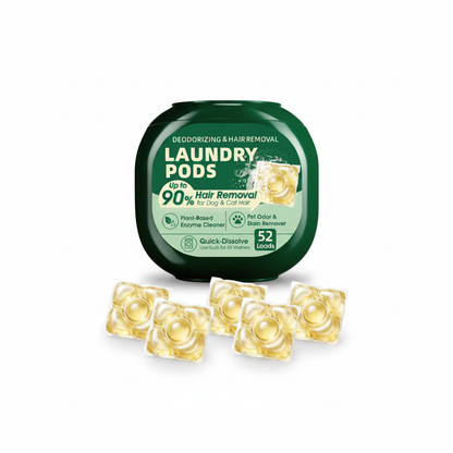 Pet Hair Dissolving Laundry Pods