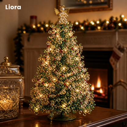 DIY Beaded Christmas Tree Kit — Make Your Own Sparkling Tabletop Tree